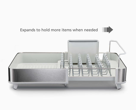 Joseph Joseph Extend Steel expandable dish rack features overview