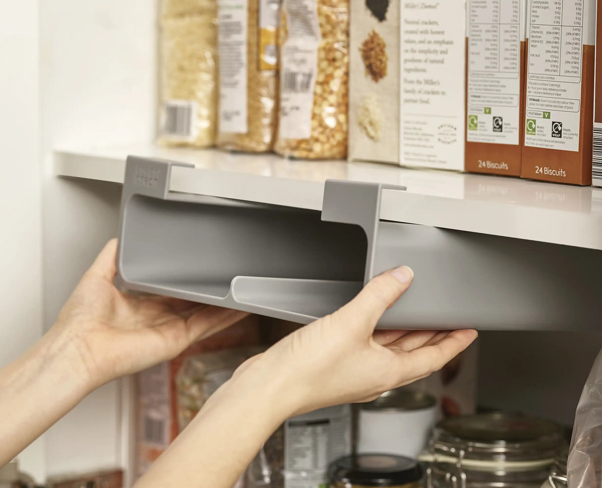 The 3M VHB adhesive strips on top of the unit used to fix it to a shelf.