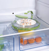 Microwave Splatter Cover 26cm with Steam Vent & Carry Handle – Clear Vented Food Plate Cover Kenya
