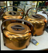 Forever Gold Insulated Food Warmer Casserole Hotpot Set 3L, 4L, 5L