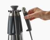 Joseph Joseph Elevate Steel silicone handle close up
