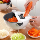 7 IN 1 Multifunctional vegetable cutter with drain busket