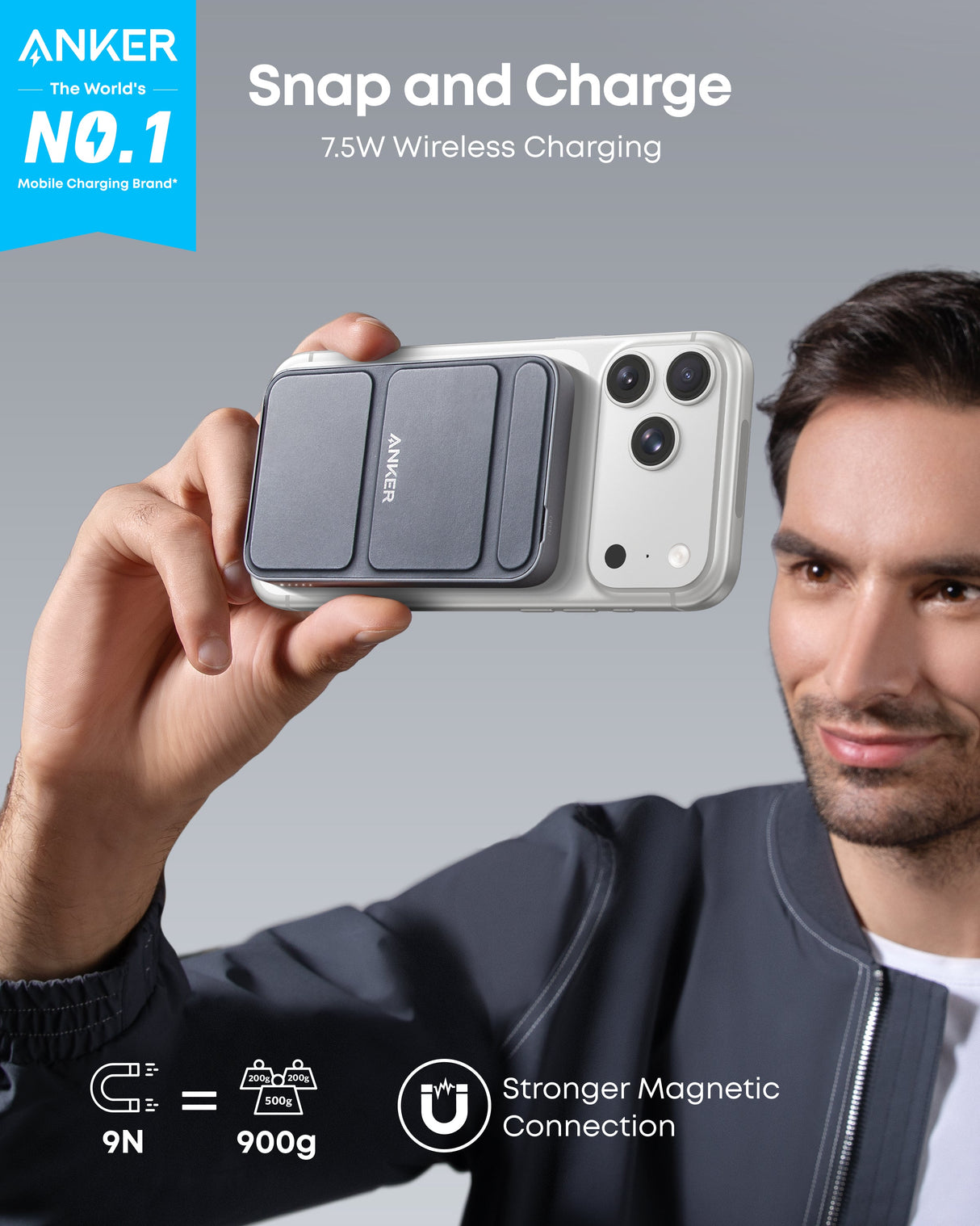 Anker 622 MagGo with kickstand