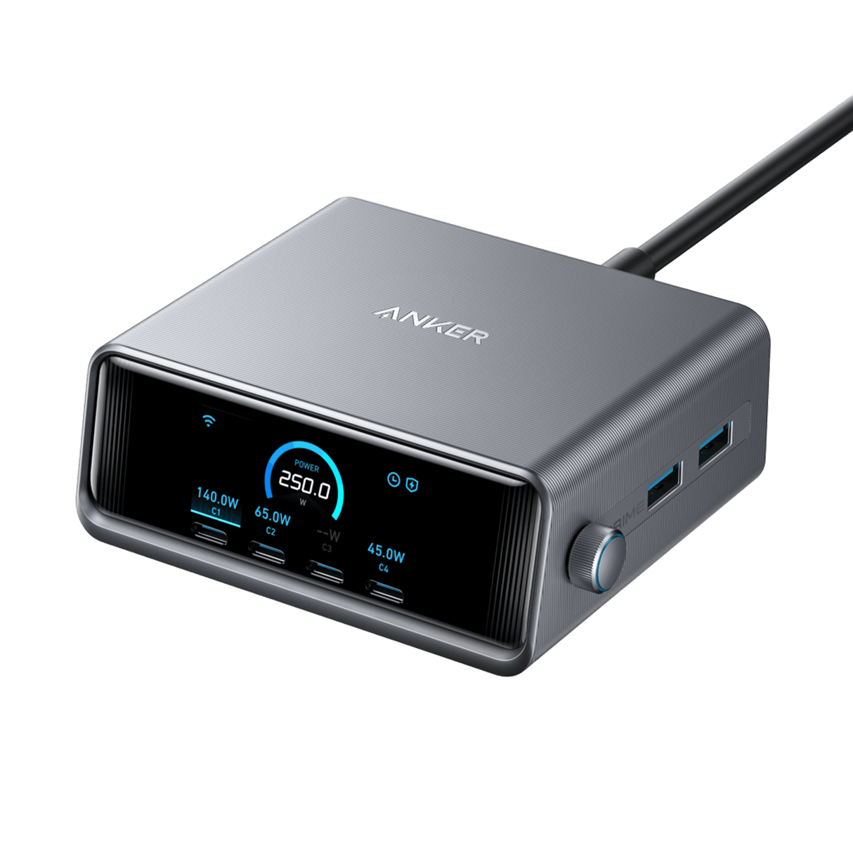 Anker Prime 250W GaN 6-port desktop charging station