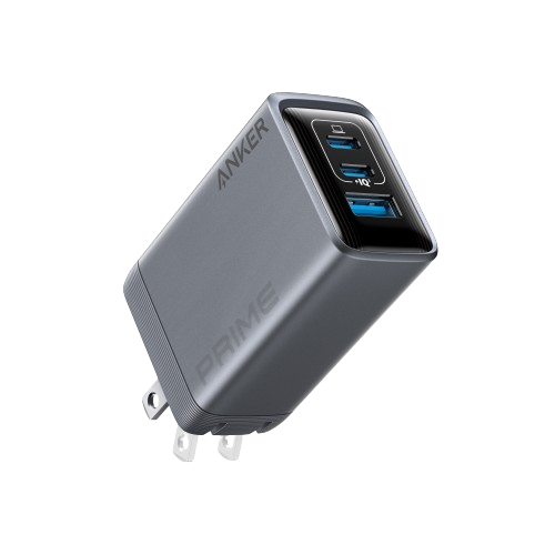 Anker Prime Charger 100W GaN 3 Port Silver