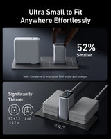 Anker Prime Charger 100W GaN 3 Port Silver