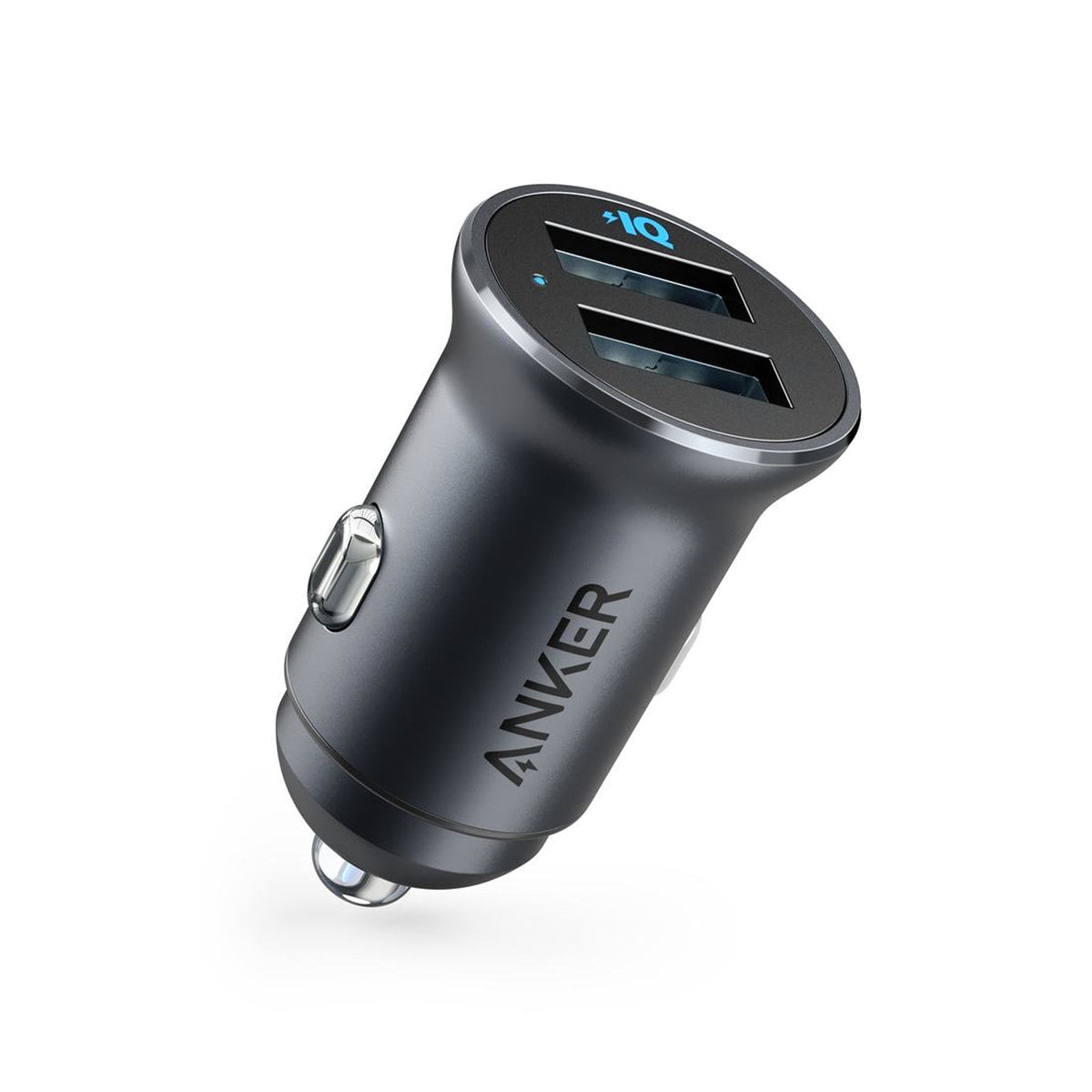 Anker PowerDrive 2 Alloy Car Charger 24W Black