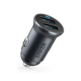 Anker PowerDrive 2 Alloy Car Charger 24W Black