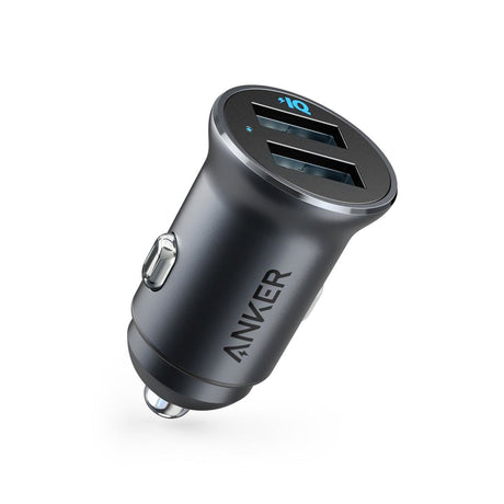 Anker PowerDrive 2 Alloy Car Charger 24W Black