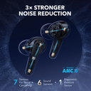 Soundcore Liberty 4 Pro Noise Cancelling Earbuds with Touch Bar Case