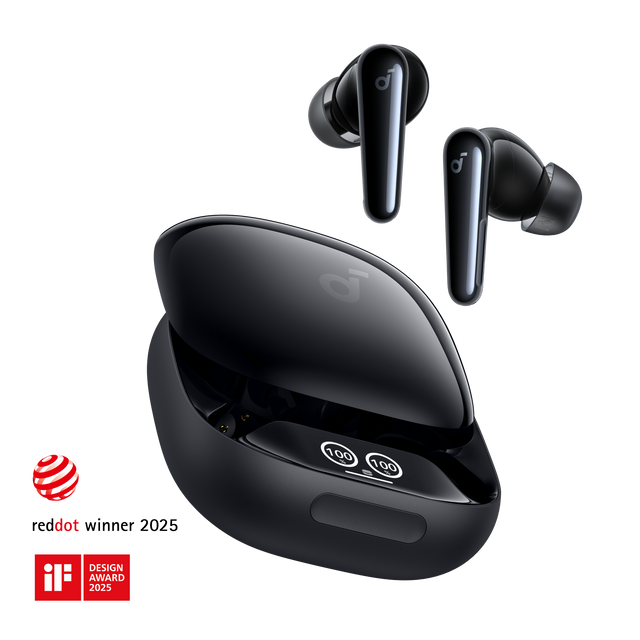 Soundcore Liberty 4 Pro Noise Cancelling Earbuds with Touch Bar Case
