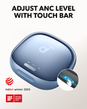 Soundcore Liberty 4 Pro Noise Cancelling Earbuds with Touch Bar Case