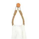 Artistic & creative Hemp Rope like Tissue/Hand towel holder