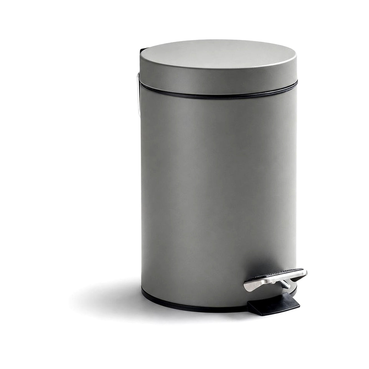 Mr. Bin Stainless Steel Pedal Bin 5L Grey (304) - Homelux Kenya