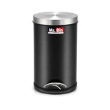 Mr. Bin Stainless Steel Pedal Bin 7L Black - Homelux Kenya