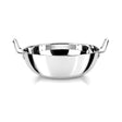 Kesari Stainless Steel Deep Wok Pan Size 12 / 25cm - Homelux Kenya