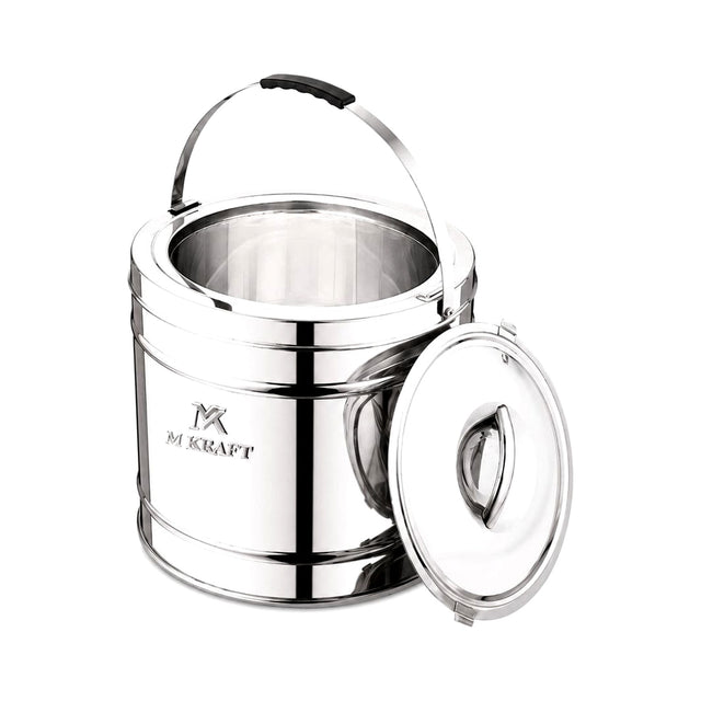M Kraft Stainless Steel Hotpot, Double Wall Insulated, 5L