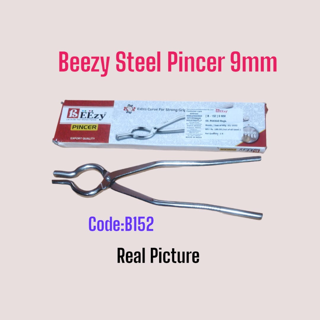 BEEzy Stainless Steel Pincer 9mm