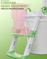 Baby training potty ladder
