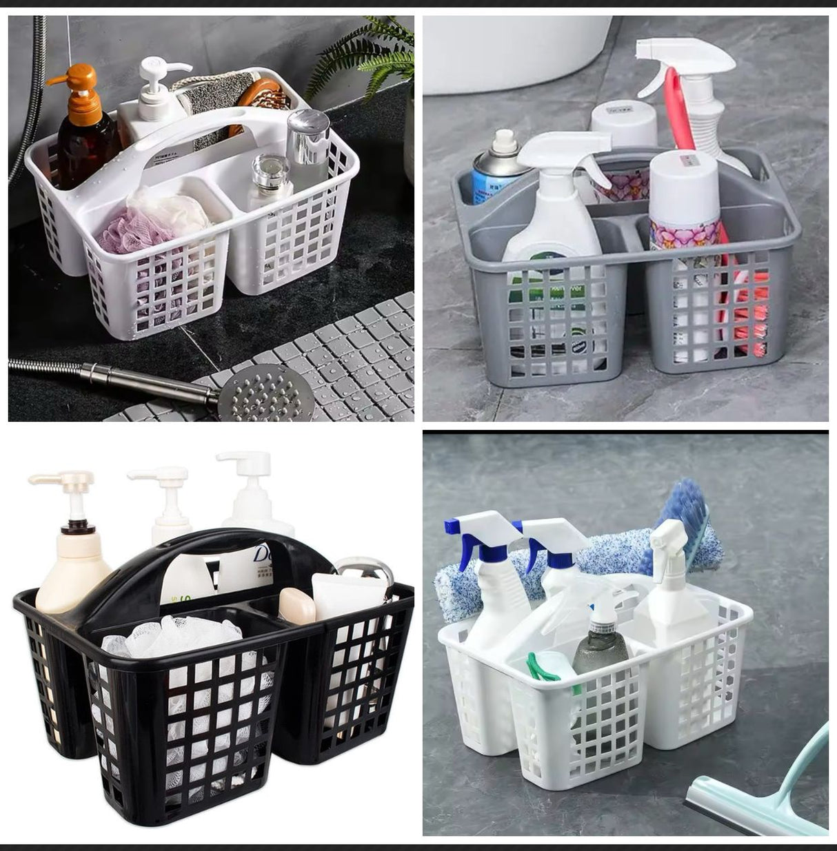 Bathroom Caddy /House Keeping Carrying Caddy /Multipurpose Basket