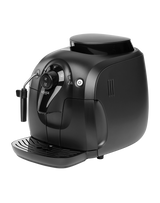 Gaggia Besana black bean to cup coffee machine, front view on a plain background