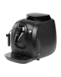 Gaggia Besana black bean to cup coffee machine, front view on a plain background