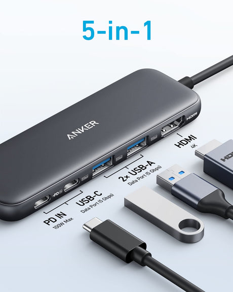 Anker 332 hub ports