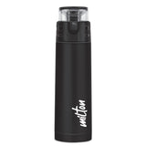 Milton Atlantis Thermosteel Water Bottle  400ml Vacuum Insulated Flask – Leakproof, BPA-Free Stainless Steel Thermos for Hot/Cold Drinks