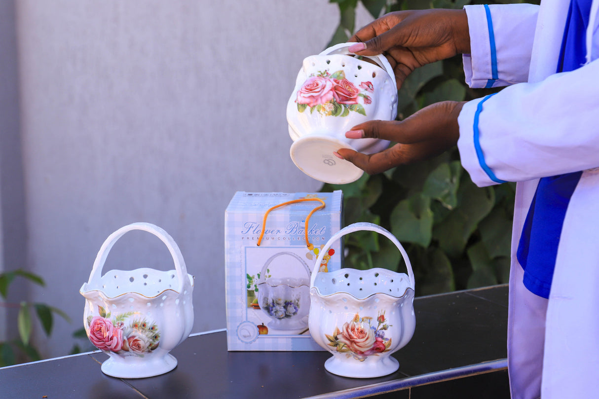 Bone china Baskets