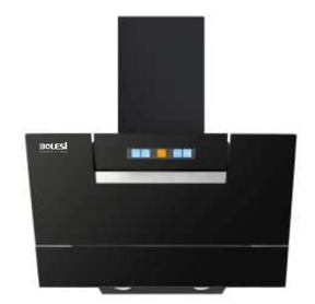 Bolesi C-60C Range Hood 60cm Under-Cabinet Kenya | Copper Motor, Touch and Gesture Control, 3 Speeds, LED Lighting, Washable Filters