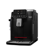 Gaggia Cadorna Barista Plus bean to cup coffee machine with professional steam wand, front view on a plain background