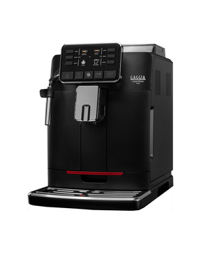 Gaggia Cadorna Plus bean to cup coffee machine with Pannarello frother, front view on a plain background