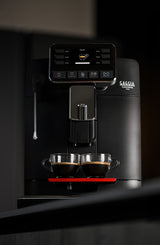 Gaggia Cadorna Barista Plus coffee machine in a kitchen setting
