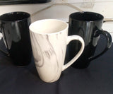 Ceramic marble Tall mug 6pcs set