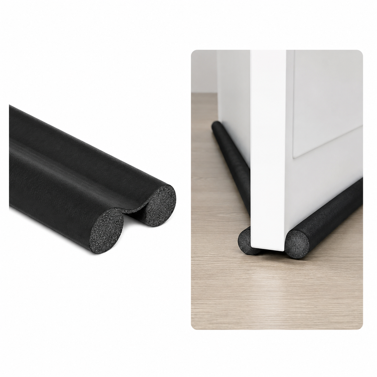 Adjustable Under Door Draft Blocker & Bottom Sealing Strip