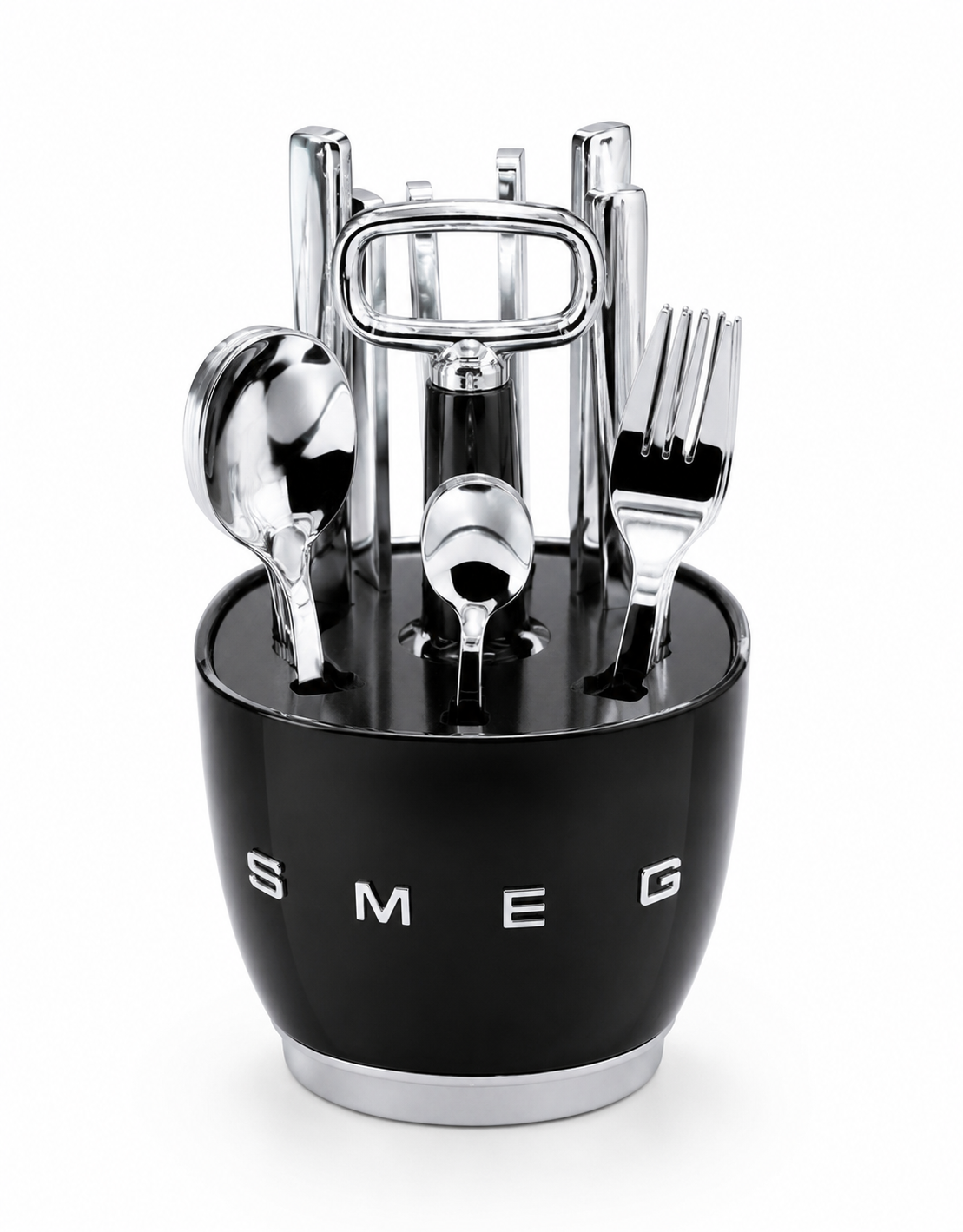 Smeg Cutlery Set – 24 Piece Stainless Steel Dinner Set