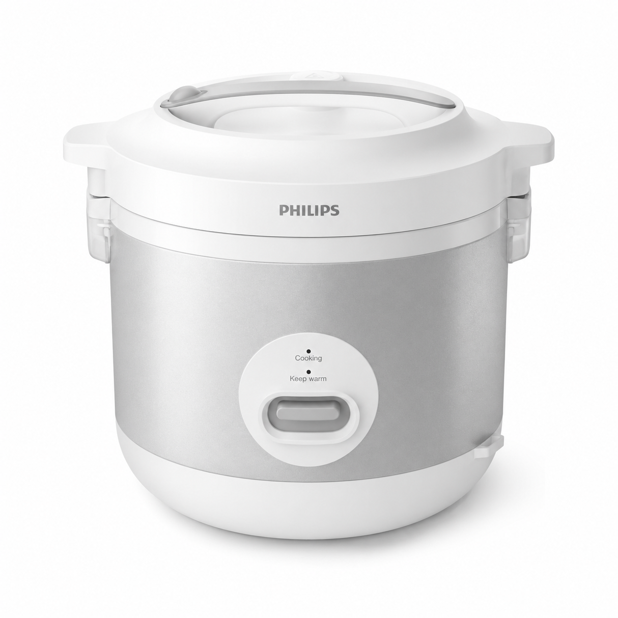 Philips 1000 Series Digital Rice Cooker 1.8L - 10 Cups Capacity, 3D Even Heating, Cook Steam & Keep Warm, Non-Stick Pot