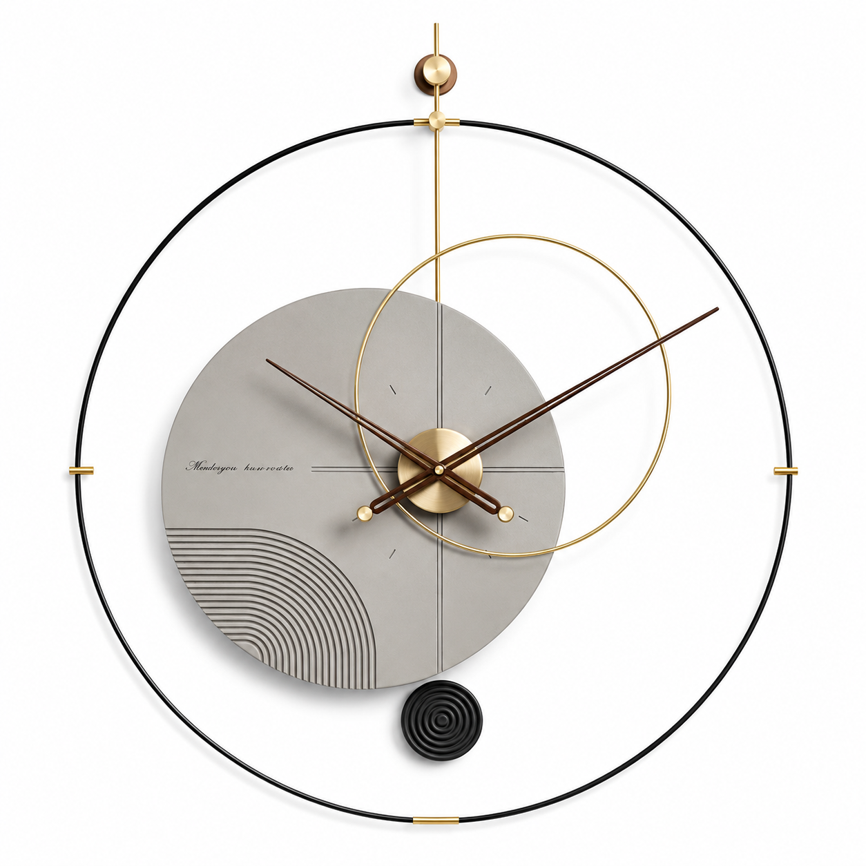 Abstract Luxury Wall Clock – 90cm x 90cm | Modern Home Décor