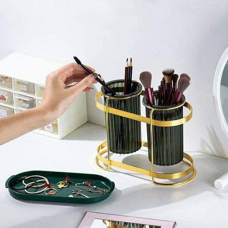 Chopstick Storage Holder Multifunctional Cutlery Drain Rack Luxury, makeup brush storage holder, toothbrush holder, Toothpaste holder, Dinnerware Rack Kitchen Tableware Spoon Forks Organizer Box
