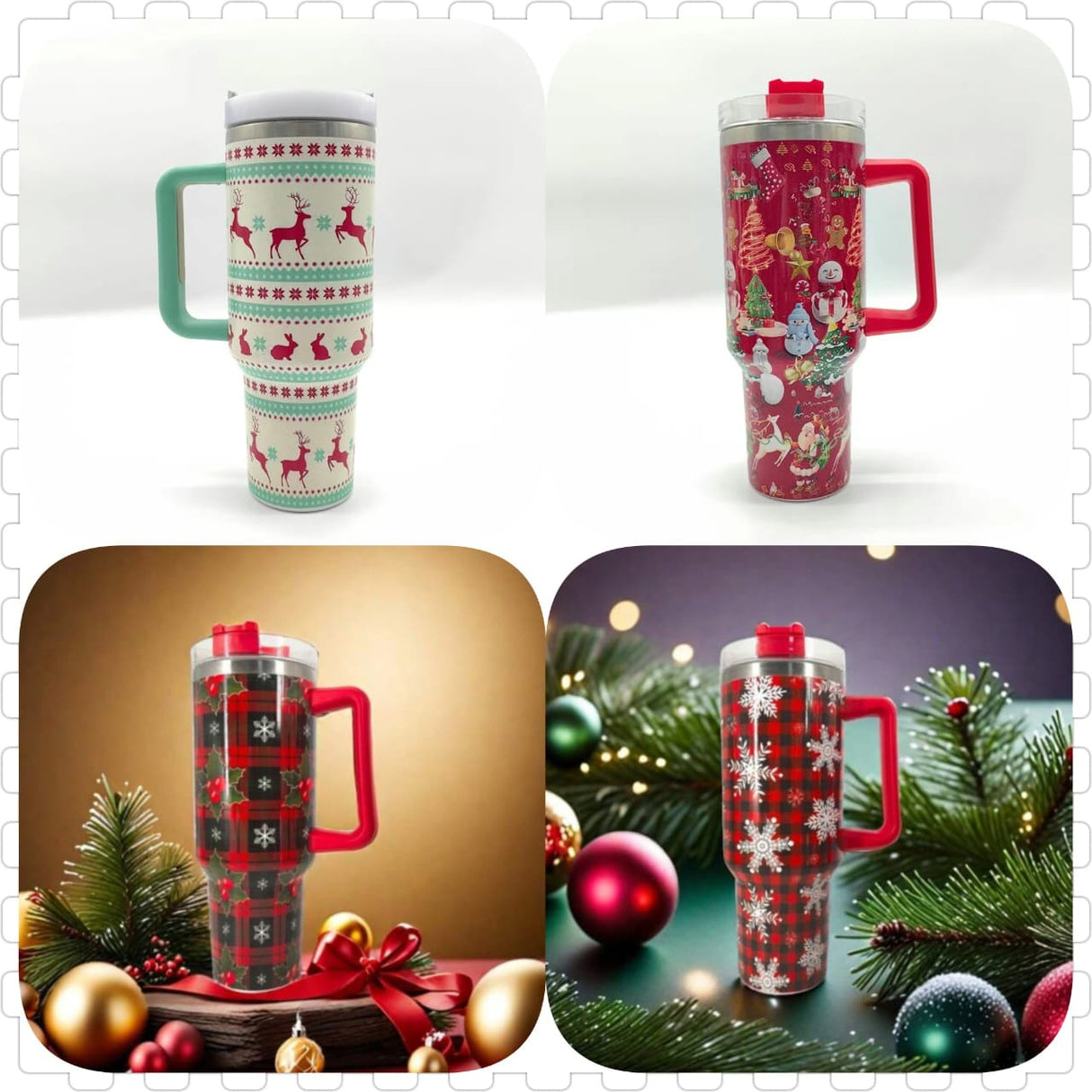 Christmas Theme Stanley Cup