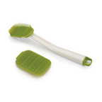 Joseph Joseph CleanTech 2-piece washing-up brush and scrubber set.