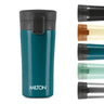 MILTON 400ml Vacuum Insulated Travel Coffee Mug with Strainer & Lid, Keeps Drinks Hot & Cold