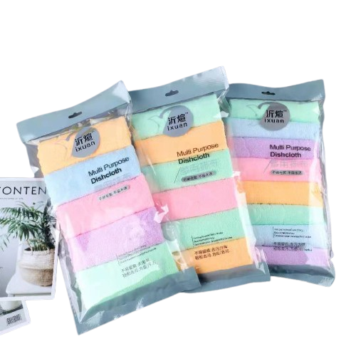 2 Sets 6pcs Coral velvet microfiber towels