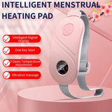 Cramp care thermal pad waist heating and massage belt for pain relief