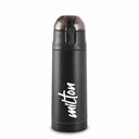 Milton Crown Thermosteel Bottle  400ml, 600ml or 900ml Keeps Hot for 24 Hours, Cold for 24 Hours – Vacuum Insulated Stainless Steel Flask | Leakproof & BPA-Free