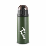 Milton Crown Thermosteel Bottle  400ml, 600ml or 900ml Keeps Hot for 24 Hours, Cold for 24 Hours – Vacuum Insulated Stainless Steel Flask | Leakproof & BPA-Free