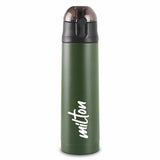 Milton Crown Thermosteel Bottle  400ml, 600ml or 900ml Keeps Hot for 24 Hours, Cold for 24 Hours – Vacuum Insulated Stainless Steel Flask | Leakproof & BPA-Free