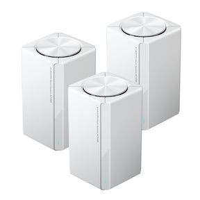 Xiaomi Mesh System AC1200 3-Pack whole-home dual-band WiFi routers in white