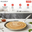 Vinod Platinum Tri-Ply Stainless Steel Chapati Pan / Dosa Tawa - Homelux Kenya