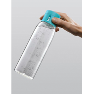 Second view of the 600 ml Joseph Joseph Dot hydration-tracking water bottle.